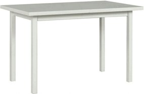 Masa extensibila MAX 10, alb, lemn de fag/PAL, 120/160x70x75 cm