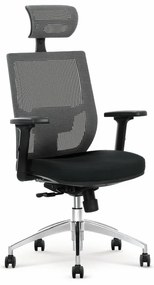 Scaun de birou Admiral, negru