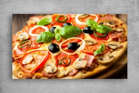Tablou Canvas Food - Pizza asortata