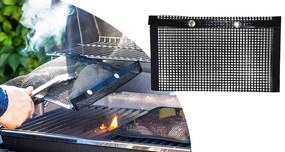 Punga de copt pentru gratar 14x24 cm