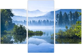 Tablou cu lac montan (90x60 cm)