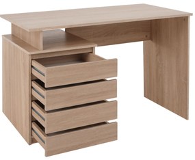 Masă de birou HANY NEW, stejar sonoma