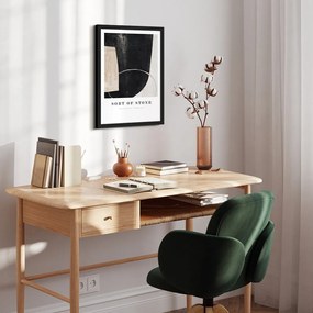 Tablou 32x42 cm Sort Of Stone – Malerifabrikken