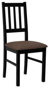 Scaun sufragerie Dalam IV (Negru + maro) . 1103409