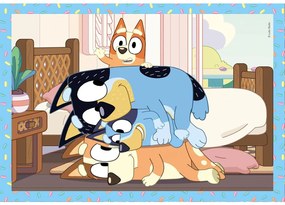 Bluey Play All Day Puzzle Clementoni 4-în-1