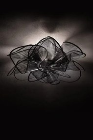 Aplica de perete sau tavan LED realizata manual La Belle Étoile Black