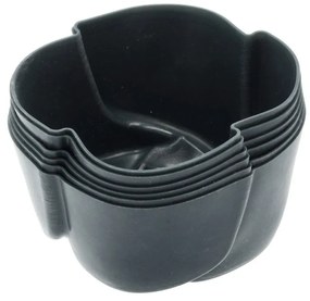 Forme de copt 6 buc. pentru brioșe din silicon ø 7 cm Rose – Blomsterbergs