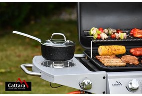 Grătar mobil pe gaz Cattara Master Cheef, 133 x 98x 51 cm