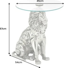 Masuta laterala design unic WILDLIFE LION 60cm