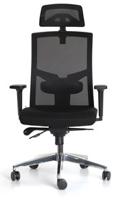 Scaun de birou Vesel LUX, negru