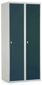 Dulap metalic, 80 x 50 x 180 cm, blocare cu rotire, antracit - ral 7016