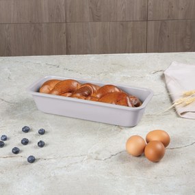 Tava chec 32x13,5 cm Taupe Berlinger Haus BH 7919, antiaderenta, gri