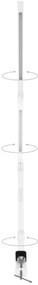 Lampă LED dimabilă de masă Ecolite LU19WT-BI SPACE LED/8W + LED/11W/230V alb