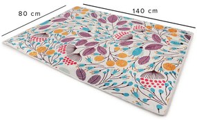 Covor, Herbs Djt  , 80x140 cm, 50% catifea/50% poliester, Multicolor