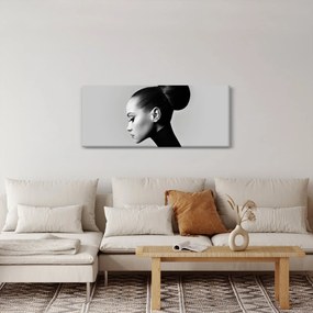 Tablou - Profilui femeii frumoase (120x50 cm)