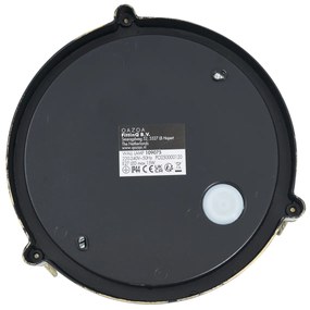 Lampă de perete și plafon pentru exterior, aur antic, rotundă, IP44 - Noutica