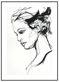 Tablou 70x100 cm Silhouette – Malerifabrikken