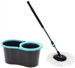 Set curatenie Rennes, galeata cu storcator si mop, 44 x 25 x H21 cm, 14 l