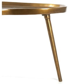 Măsuță auxiliară din metal 60x80 cm Lienz – Light &amp; Living