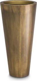 Ghiveci, Vas decorativ din otel inoxidabil Oberoi alama vintage