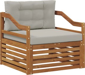 vidaXL Sofa cu Brațe natural
