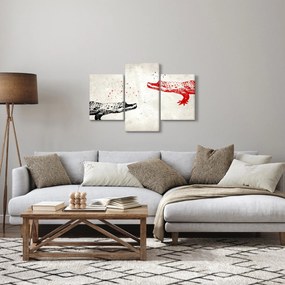 Tablou - Crocodili (90x60 cm)