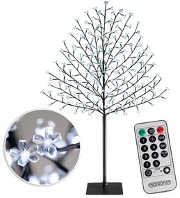 Deuba Lemn de cires deschis 220 cm - alb rece