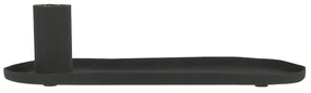 IB Laursen Suport lumanare din metal negru CANDLE HOLDER
