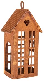 Sfeșnic metalic Rustik House, 5 x 6,5 x 15 cm, 15 cm