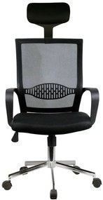 Scaun de birou Feodora (Negru). 1069455