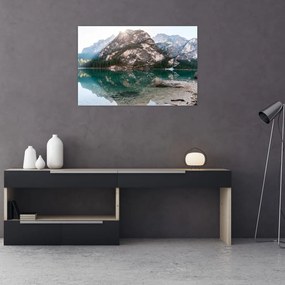 Tablou cu lac montan (90x60 cm)