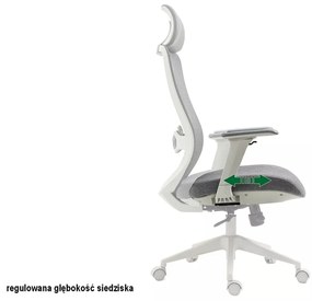Scaun de birou Ergon gri