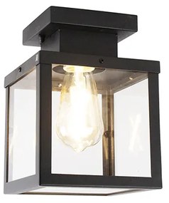 Plafoniera exterioară inteligentă industrială neagră incluzând ST64 Wifi - Rotterdam