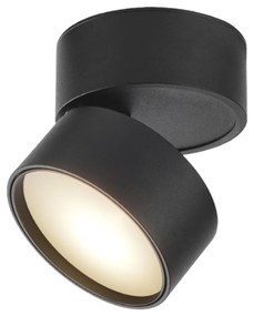 Spot aplicat directionabil LED design modern Onda 3000K negru MYC024CL-L12B3K