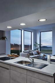Eglo 33317 - Plafonieră încastrată FUEVA-C LED RGBW, 15,6 W, 230 V, Ø 22,5 cm, dimmabilă