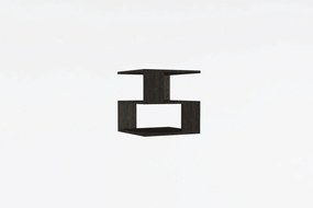 Consola, Hanah Home, Lord, 150x80x30 cm, Antracit / Argintiu