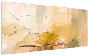Tablou - Abstract, pictură în ulei (120x50 cm)