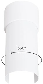 Plafonieră Sollux SL.1673 FLASH 1xE27/15W/230V alb