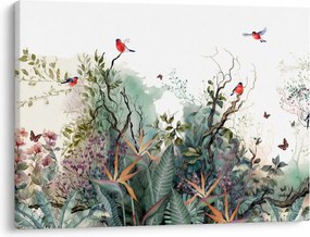 Tablou - Peisaj natural, acvariu (70x50 cm)