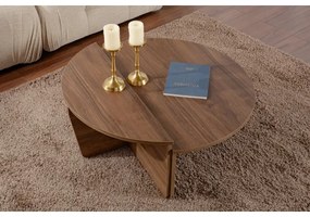 SET 2x Masă de cafea ORION nuc