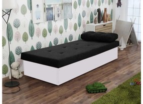 Supermobel Canapea BERTA, 190x80x38, suedine 24/alb