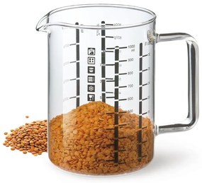 Cană măsurare WMF, 1 l, sticlă