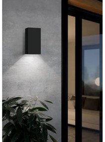 Aplică LED RGB dimabilă de exterior EREMITAN 2xGU10/5W/230V IP55 Eglo 900131