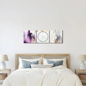 Tablou - Abstract (cu ceas) (90x30 cm)