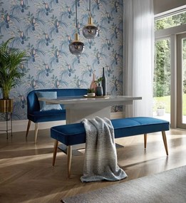 Tapet Le Toucan, Pale Blue Luxury Bird, 1838 Wallcoverings, 5.3mp / rola