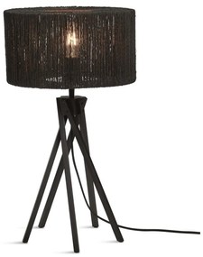 Lampa de masa eco din iuta Iguazu 5-legs bl/30x16, bl