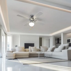 Ventilator de tavan ZEVENTI NAVAGIO 1xE27/60W/230V