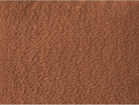 Colțar portocaliu cu tapițerie din țesătură bouclé (cu colț pe partea stângă/cu șezlong) Azra – Bobochic Paris