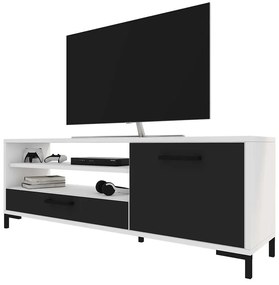 Masă TV Cascade (alb + negru). 1098742