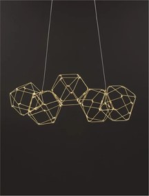 Lustra LED moderna design deosebit NEBULA 84cm